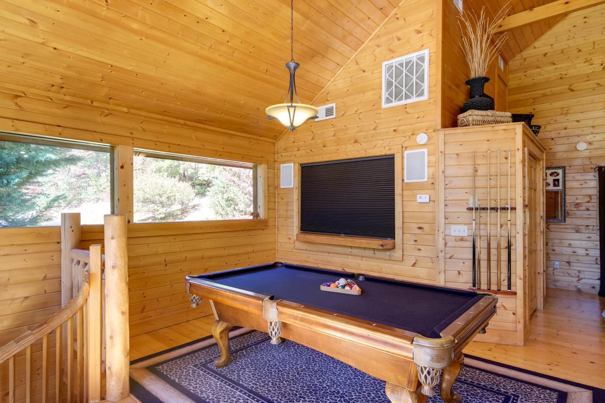 סביירוויל Secluded And Wooded Wears Valley Cabin With Fire Pit! מראה חיצוני תמונה