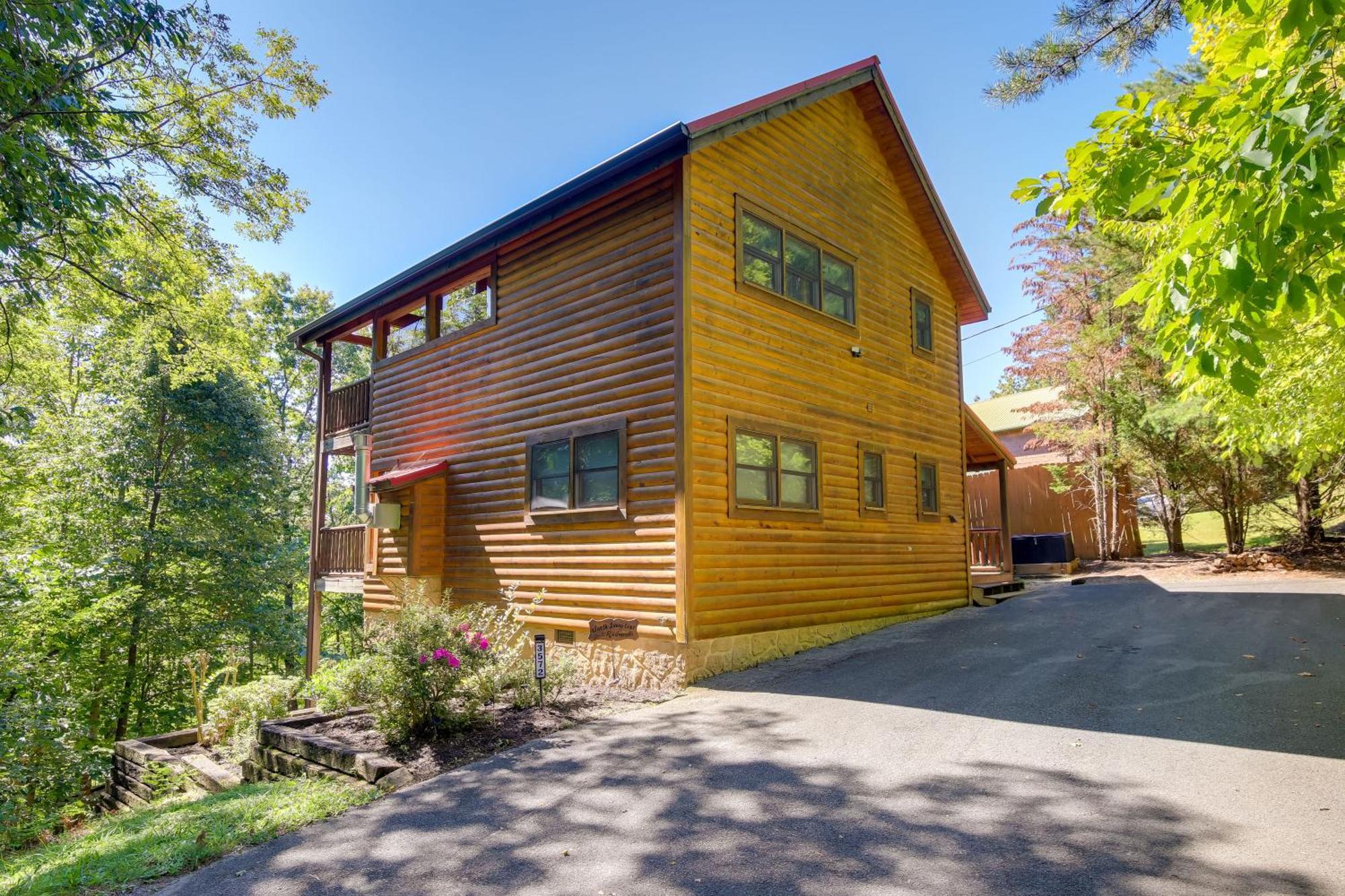 סביירוויל Secluded And Wooded Wears Valley Cabin With Fire Pit! מראה חיצוני תמונה