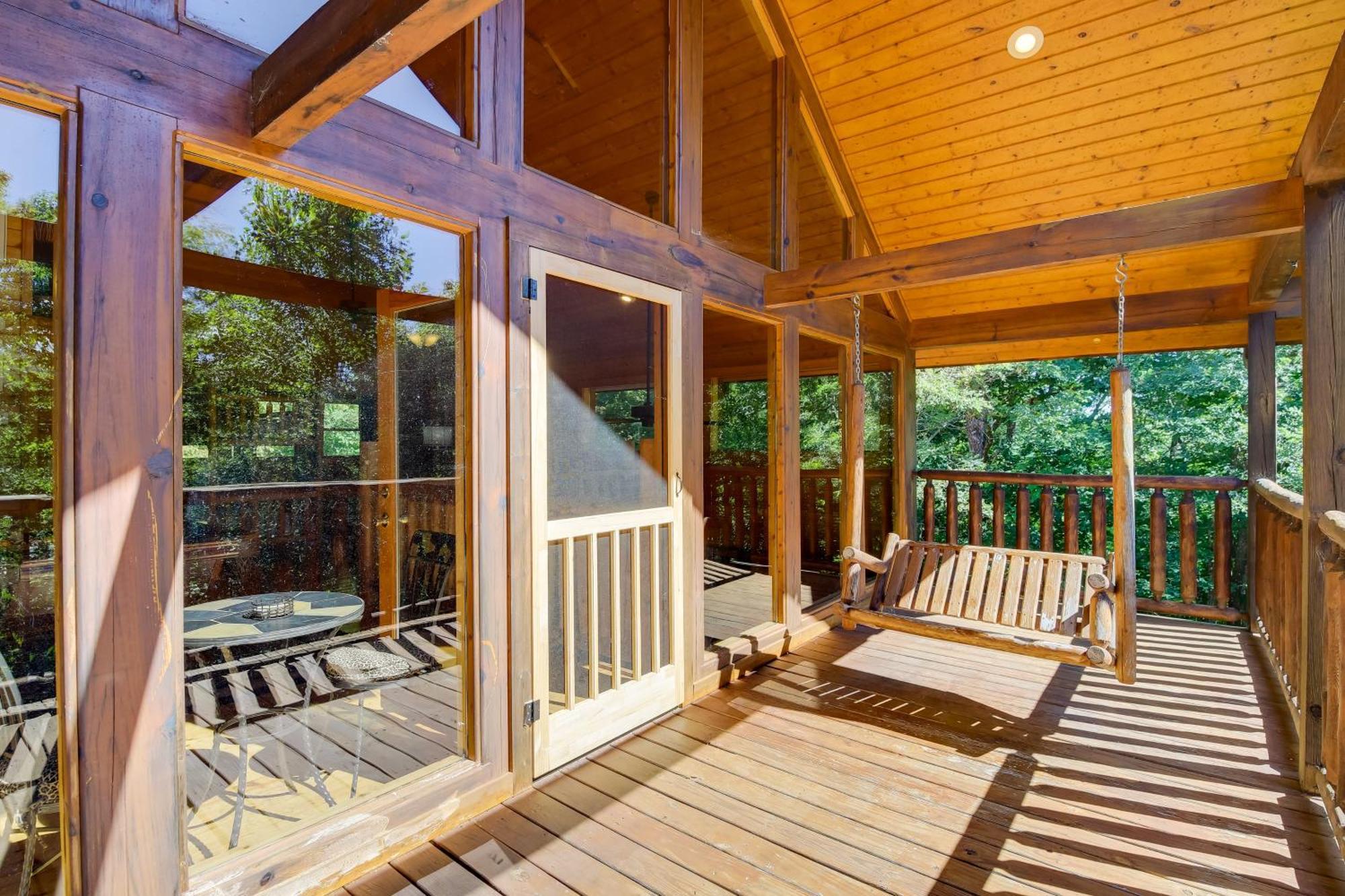 סביירוויל Secluded And Wooded Wears Valley Cabin With Fire Pit! מראה חיצוני תמונה
